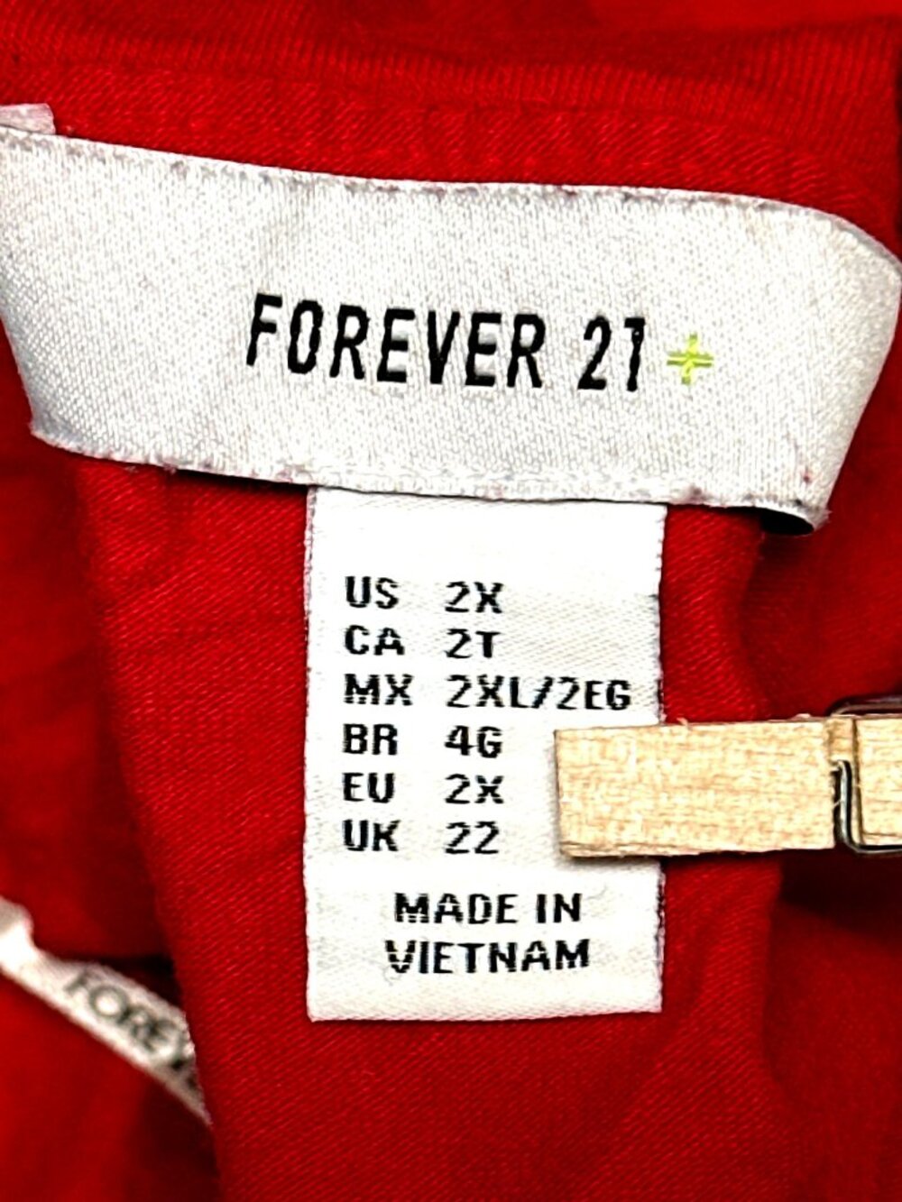 Forever 21 Size 2X Red Off Shoulder Ruffle Bodysuit Bodycon Party Girl Aesthetic - Picture 7 of 9